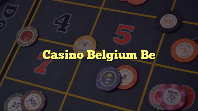 Casino Belgium Be